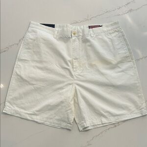 Vineyard Vines Men's Cream Flat Front Shorts